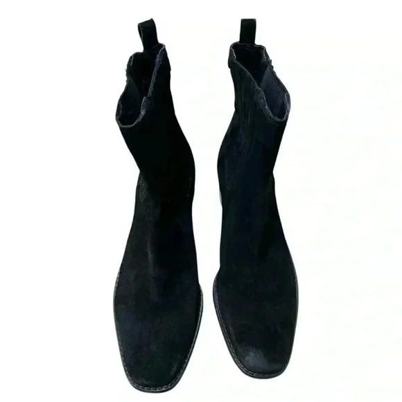 Sam Edelman Bronson Bootie Suede Shelf pull Sz 9 - Picture 9 of 11